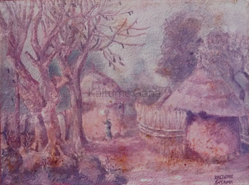 Painting artwork by Kaltume Gana